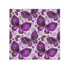 Butterflies Butterfly Insect Nature Square Satin Scarf (30  X 30 ) by Proyonanggan