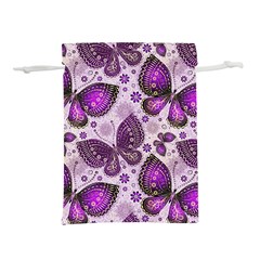 Butterflies Butterfly Insect Nature Lightweight Drawstring Pouch (l) by Proyonanggan