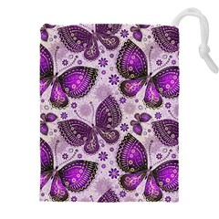 Butterflies Butterfly Insect Nature Drawstring Pouch (4xl) by Proyonanggan