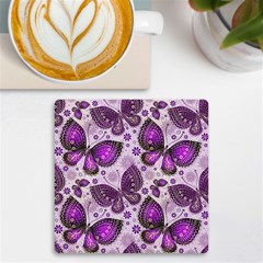 Butterflies Butterfly Insect Nature Uv Print Square Tile Coaster  by Proyonanggan