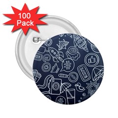 Internet Planet Drink Computer 2 25  Buttons (100 Pack)  by Proyonanggan