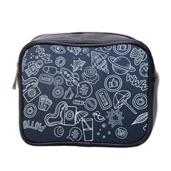 Internet Planet Drink Computer Mini Toiletries Bag (two Sides) by Proyonanggan