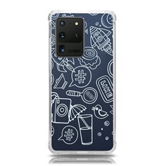 Internet Planet Drink Computer Samsung Galaxy S20 Ultra 6 9 Inch Tpu Uv Case by Proyonanggan