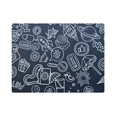 Internet Planet Drink Computer Premium Plush Fleece Blanket (mini) by Proyonanggan