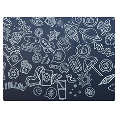 Internet Planet Drink Computer Premium Plush Fleece Blanket (extra Small) by Proyonanggan