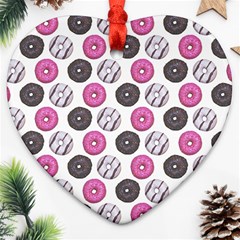 Pattern Seamless Design Decorative Heart Ornament (two Sides) by Proyonanggan