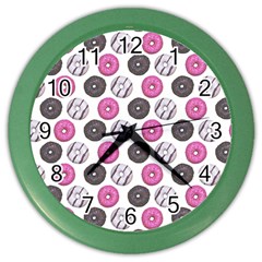 Pattern Seamless Design Decorative Color Wall Clock by Proyonanggan