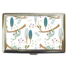 Pattern Sloth Woodland Cigarette Money Case by Hannah976