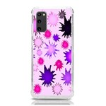 Inks Drops Black Paint Design Samsung Galaxy S20 6.2 Inch TPU UV Case Front