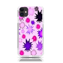 Inks Drops Black Paint Design Iphone 11 Tpu Uv Print Case by Hannah976