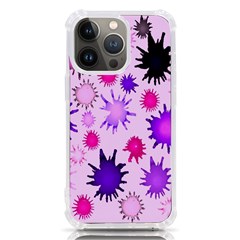 Inks Drops Black Paint Design Iphone 13 Pro Tpu Uv Print Case by Hannah976