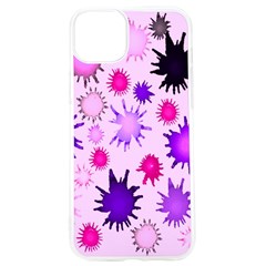 Inks Drops Black Paint Design Iphone 15 Pro Tpu Uv Print Case by Hannah976