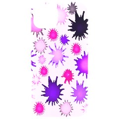 Inks Drops Black Paint Design Iphone 15 Pro Black Uv Print Pc Hardshell Case by Hannah976