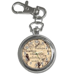 Musical Swirls Ladies Key Chain Watches by RiverRootz