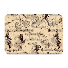 Musical Swirls Ladies Plate Mats by RiverRootz