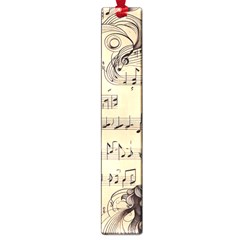 Musical Swirls Ladies Large Book Marks by RiverRootz