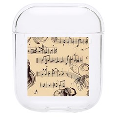 Musical Swirls Ladies Hard Pc Airpods 1/2 Case by RiverRootz