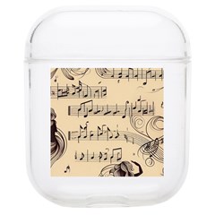 Musical Swirls Ladies Soft Tpu Airpods 1/2 Case by RiverRootz