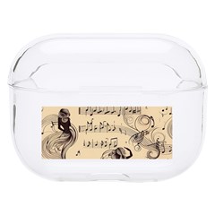 Musical Swirls Ladies Hard Pc Airpods Pro Case