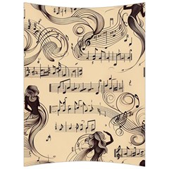 Musical Swirls Ladies Back Support Cushion by RiverRootz