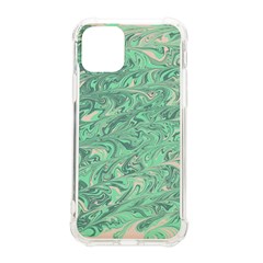 Marbled Green Iphone 11 Pro 5 8 Inch Tpu Uv Print Case by ForrestFireDesigns