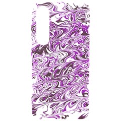 Marbled Purple Samsung Galaxy S24 6 2 Inch Black Tpu Uv Case