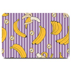 Pattern Bananas Fruit Tropical Seamless Texture Graphics Large Doormat by Bedest