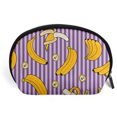 Pattern Bananas Fruit Tropical Seamless Texture Graphics Accessory Pouch (large) by Bedest