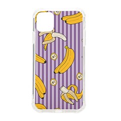 Pattern Bananas Fruit Tropical Seamless Texture Graphics Iphone 11 Tpu Uv Print Case by Bedest