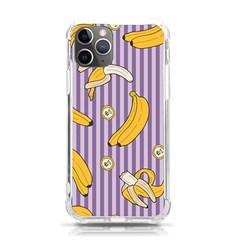 Pattern Bananas Fruit Tropical Seamless Texture Graphics Iphone 11 Pro 5 8 Inch Tpu Uv Print Case by Bedest