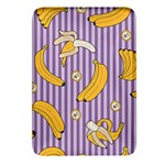 Pattern Bananas Fruit Tropical Seamless Texture Graphics Rectangular Glass Fridge Magnet (4 pack) Front