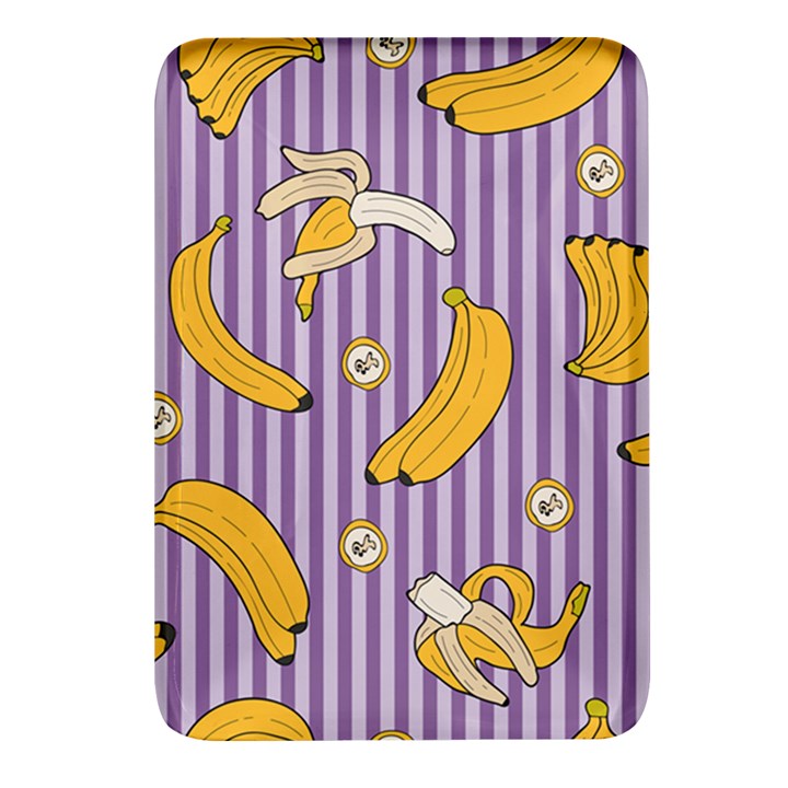 Pattern Bananas Fruit Tropical Seamless Texture Graphics Rectangular Glass Fridge Magnet (4 pack)