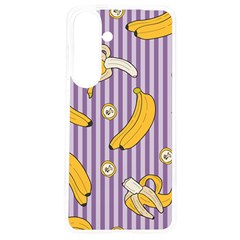 Pattern Bananas Fruit Tropical Seamless Texture Graphics Samsung Galaxy S24 6 2 Inch Tpu Uv Case by Bedest