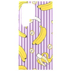 Pattern Bananas Fruit Tropical Seamless Texture Graphics Samsung Galaxy S24 Ultra 6 9 Inch Black Tpu Uv Case by Bedest