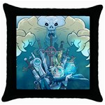 Adventure Time Lich Throw Pillow Case (Black) Front