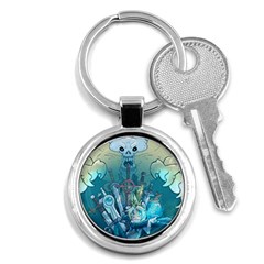 Adventure Time Lich Key Chain (round) by Bedest