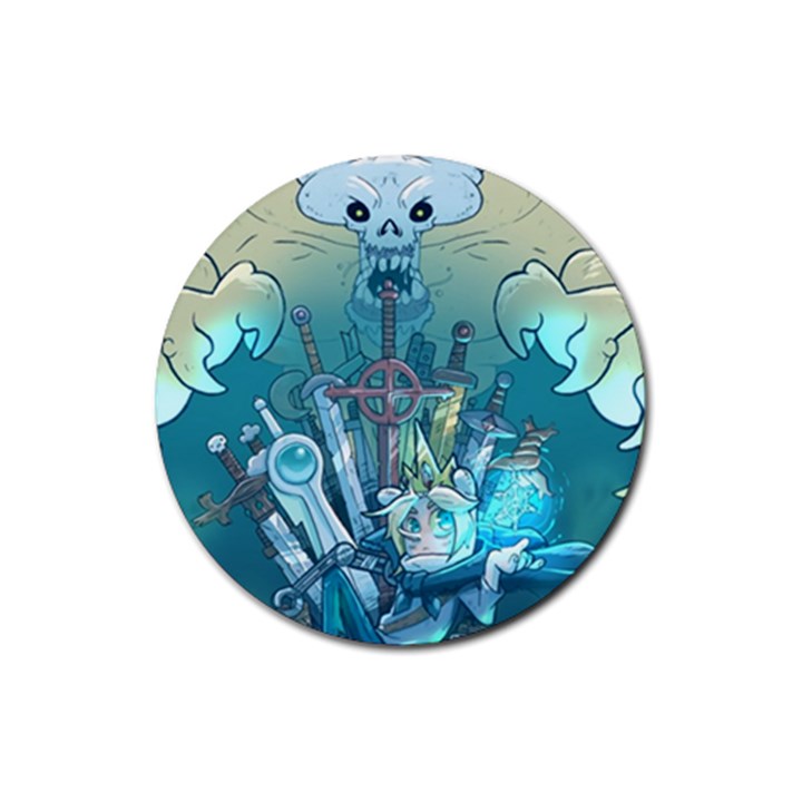 Adventure Time Lich Rubber Coaster (Round)