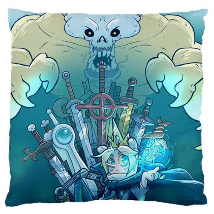 Adventure Time Lich Large Premium Plush Fleece Cushion Case (One Side)