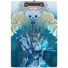 Adventure Time Lich A4 Acrylic Clipboard by Bedest