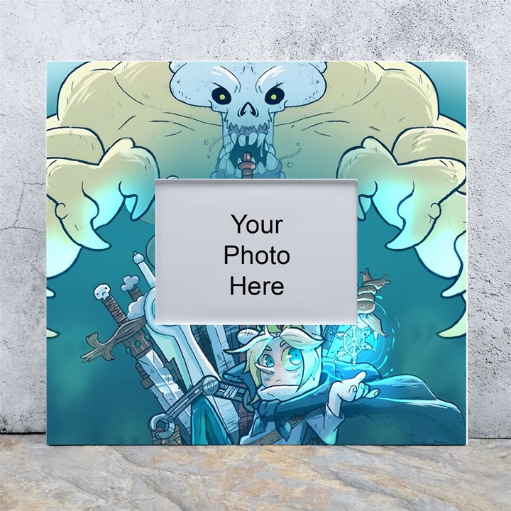 Adventure Time Lich White Wall Photo Frame 5  x 7 