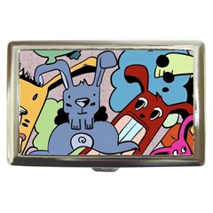 Graffiti Monster Street Theme Cigarette Money Case by Bedest