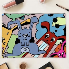 Graffiti Monster Street Theme Cosmetic Bag (xxl) by Bedest