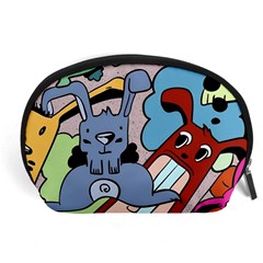 Graffiti Monster Street Theme Accessory Pouch (large) by Bedest