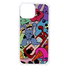 Graffiti Monster Street Theme Iphone 13 Mini Tpu Uv Print Case by Bedest