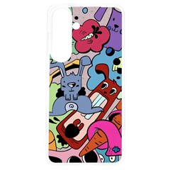 Graffiti Monster Street Theme Samsung Galaxy S24 6 2 Inch Tpu Uv Case by Bedest