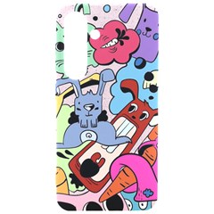 Graffiti Monster Street Theme Samsung Galaxy S24 6 2 Inch Black Tpu Uv Case by Bedest