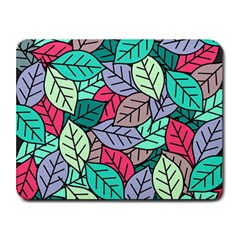 Pattern Leaves Background Nature Small Mousepad by Proyonanggan