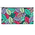 Pattern Leaves Background Nature Pencil Case Front