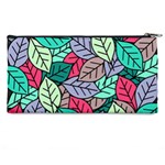 Pattern Leaves Background Nature Pencil Case Back