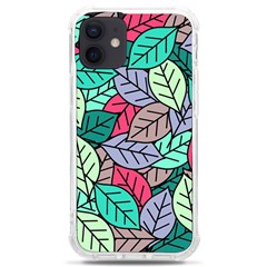 Pattern Leaves Background Nature Iphone 12 Mini Tpu Uv Print Case	 by Proyonanggan